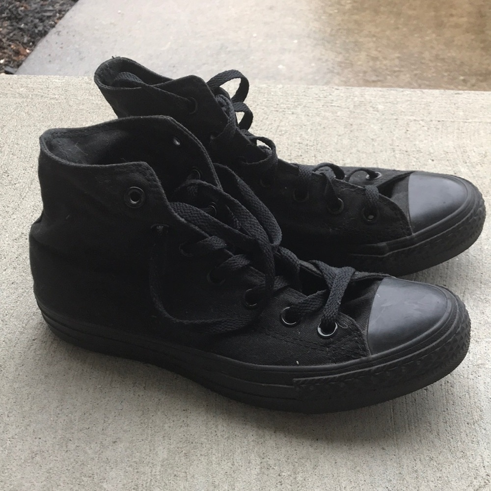 Converse: black high top